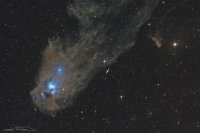 NGC 5367 Reflection Nebula / Cometary Globule CG12 in Centaurus - LRGB v1